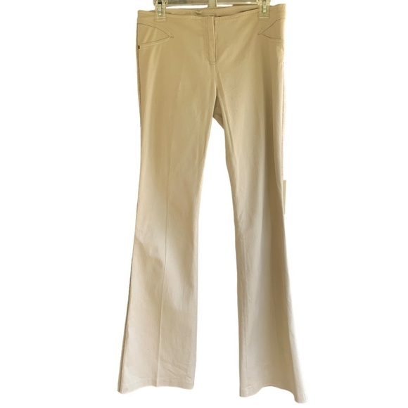 Buffalo David Bitten Lirine Beige Bootcut Jeans Size 29 Cotton Spandex Pants Oat - Picture 3 of 11